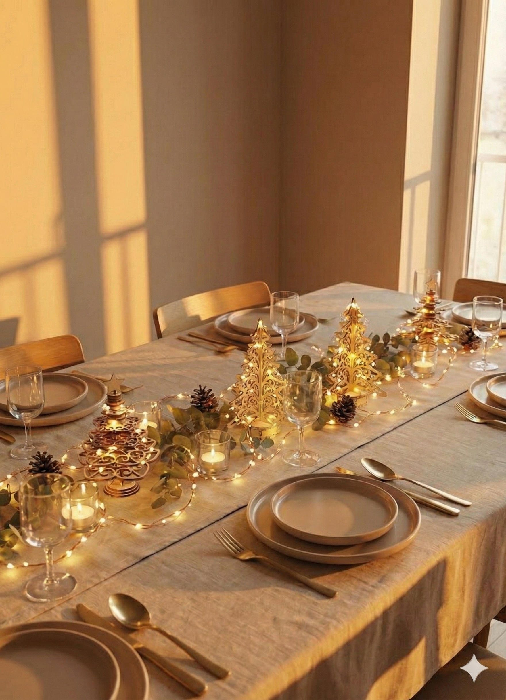 Sapin de Noël en bois