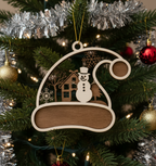 Boule de Noël Bonnet Neige