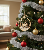 Boule de Noël x3 Cerf