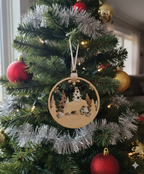 Boule de Noël x3 ourson