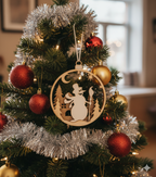 Boule de Noël x3 4 boutons