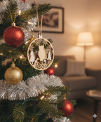 Boule de Noël x3 Chouette