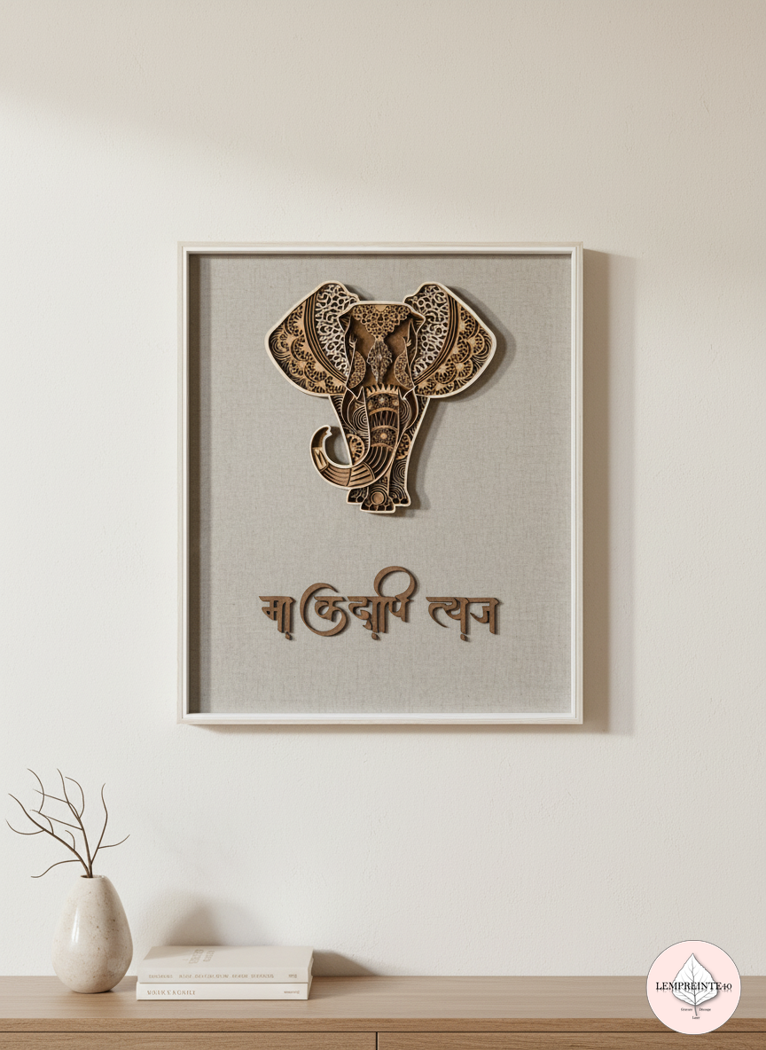 Cadre Éléphant