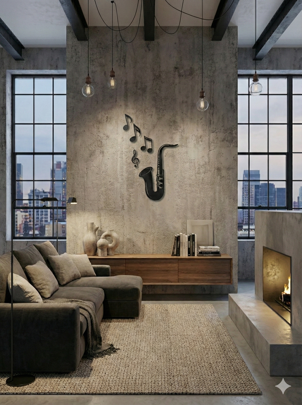 Décoration murale Saxophone