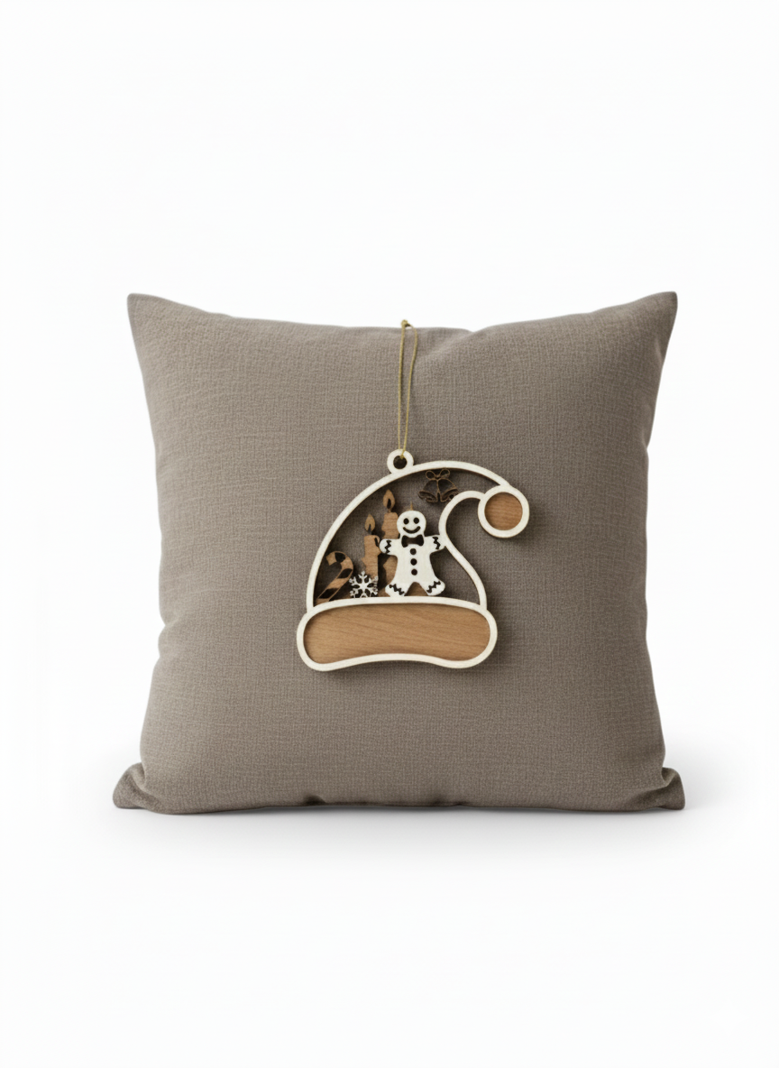 Boule de Noël Bonnet Pain d'Épice