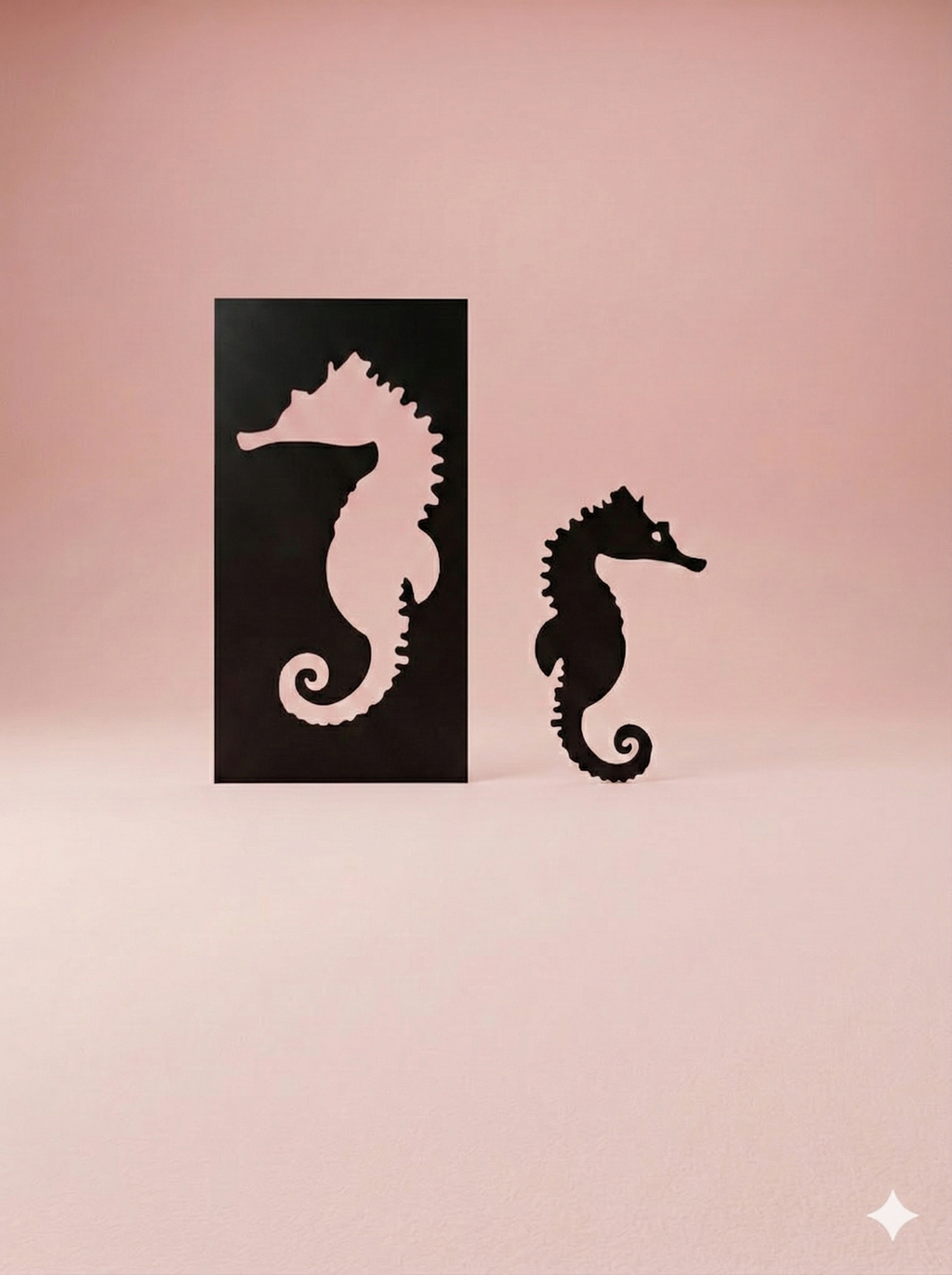 décoration mural Hippocampe