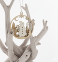 Boule de Noël x3 4 boutons
