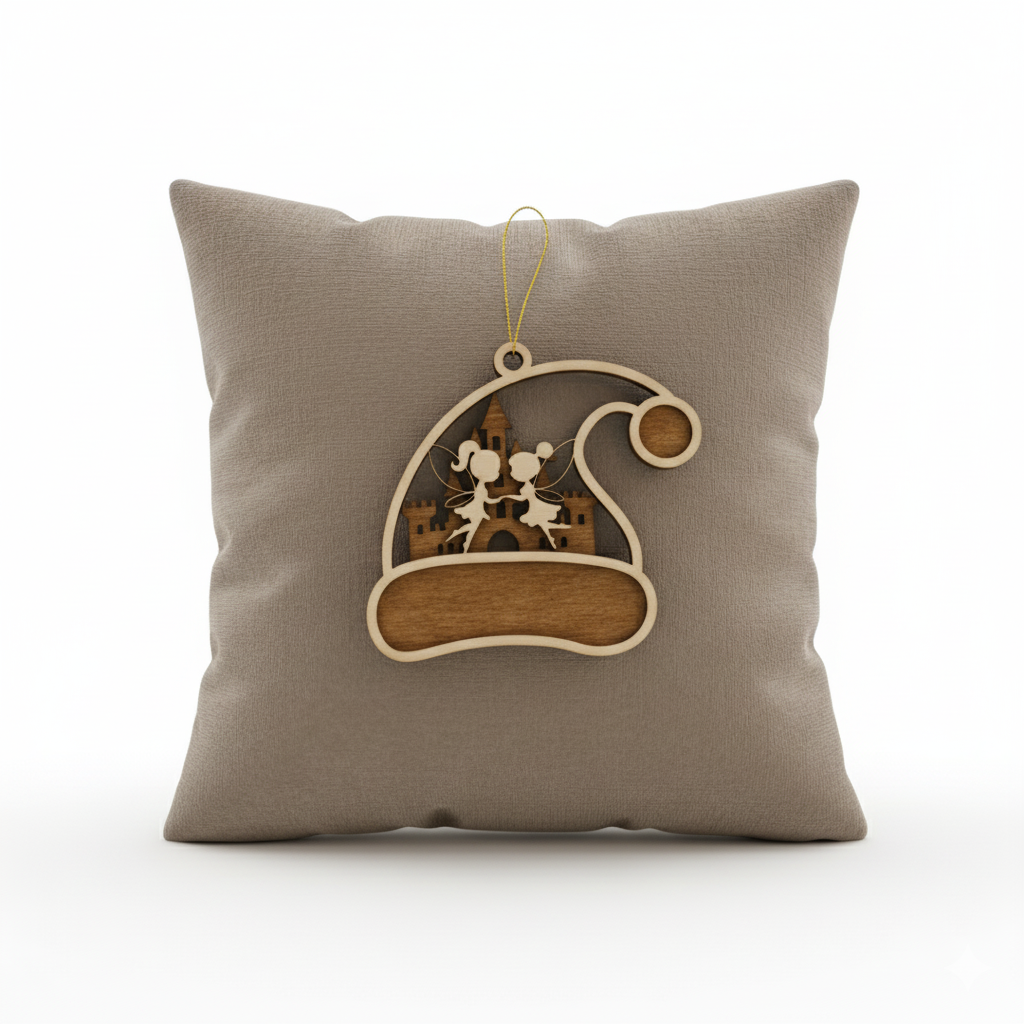 Boule de Noël Bonnet Fée