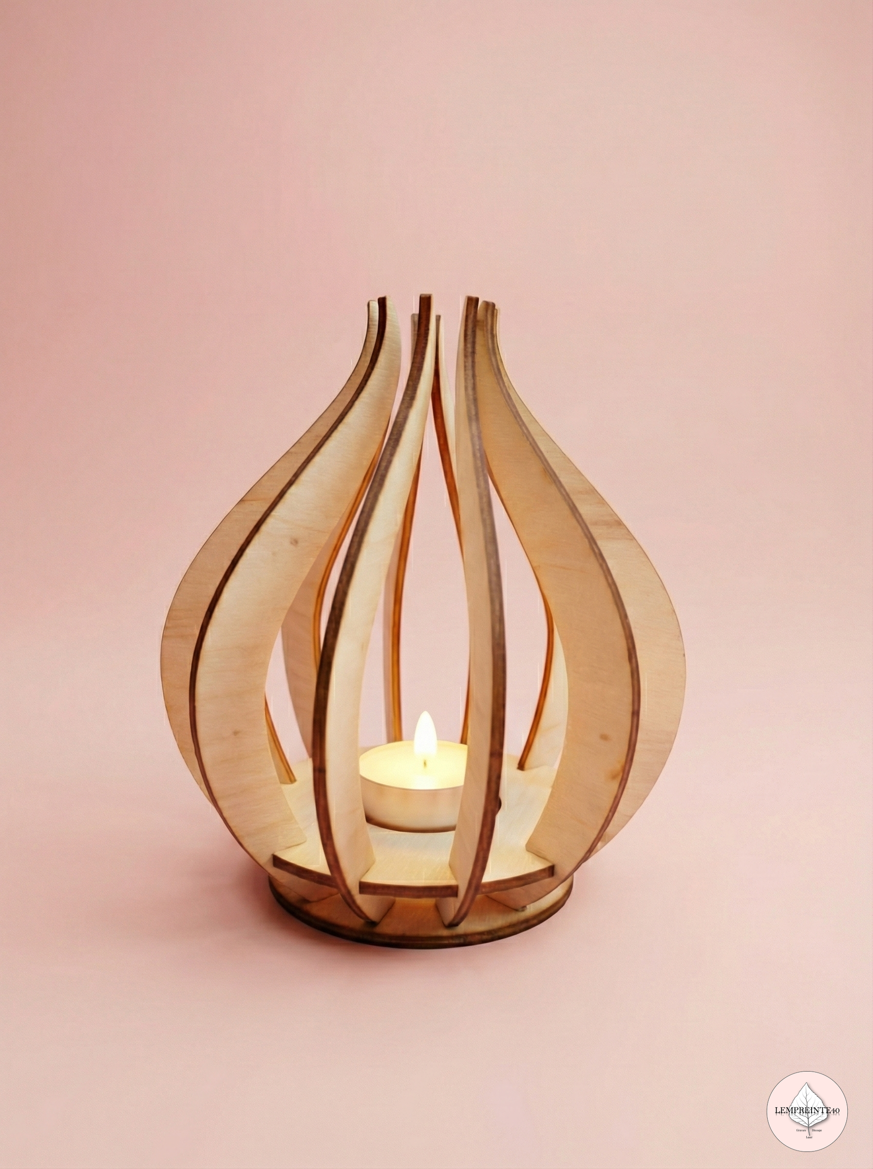 Bougeoir flamme
