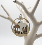 Boule de Noël x3 Père Noël