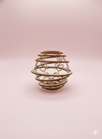 Boule de Noël torsadée