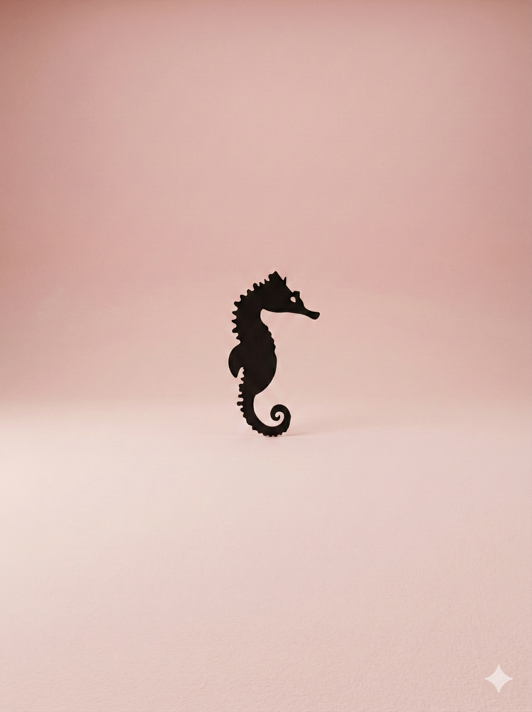 décoration mural Hippocampe