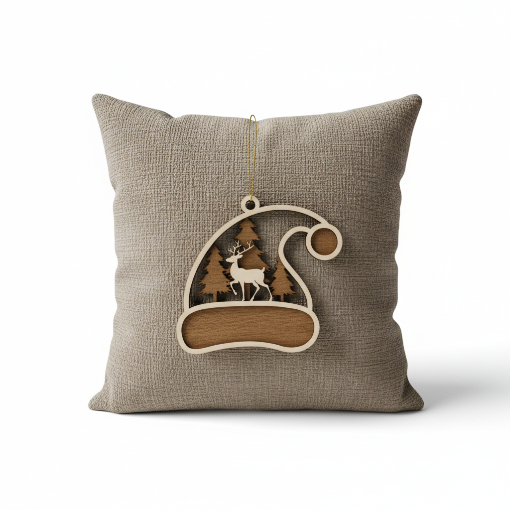 Boule de Noël Bonnet Cerf