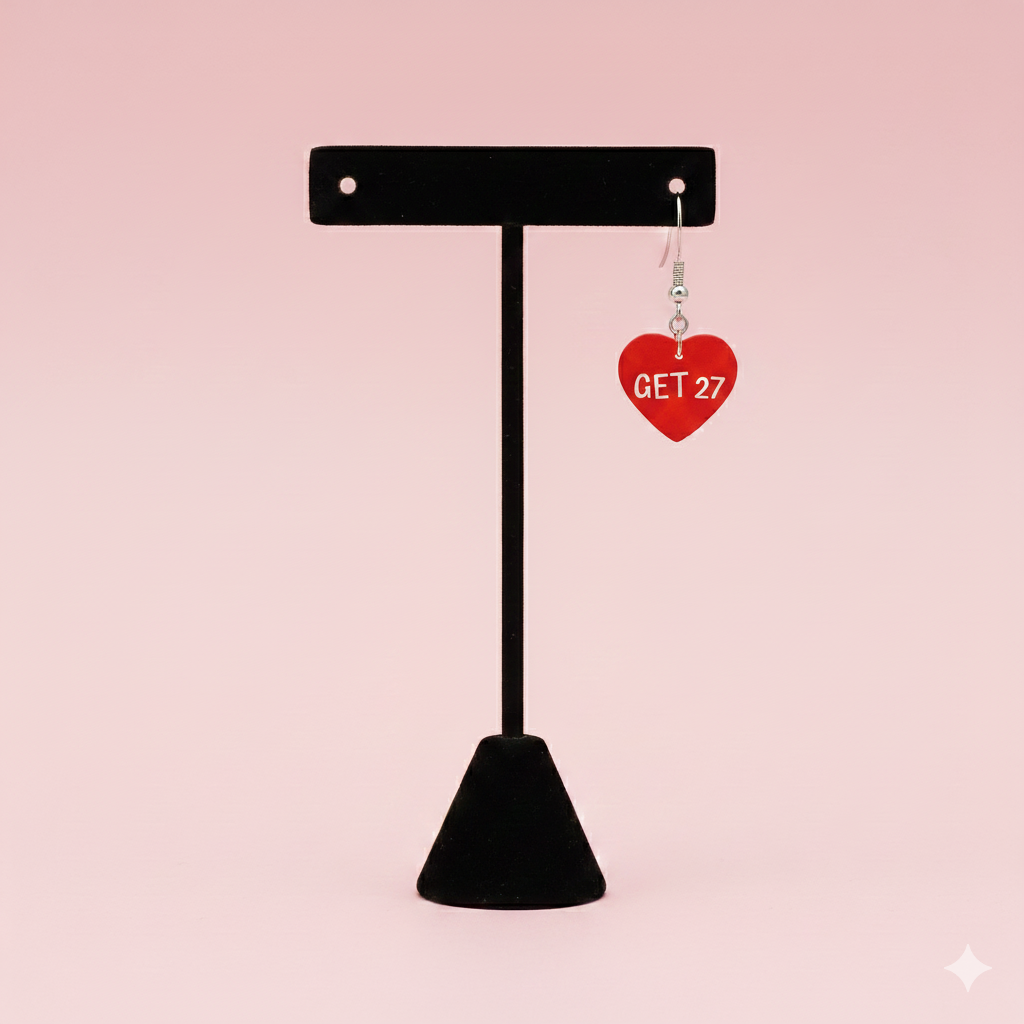 Boucle d'oreille feria opaque (+gravure)