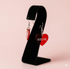 Boucle d'oreille feria transparent (+gravure)