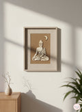 Cadre Bouddha simple
