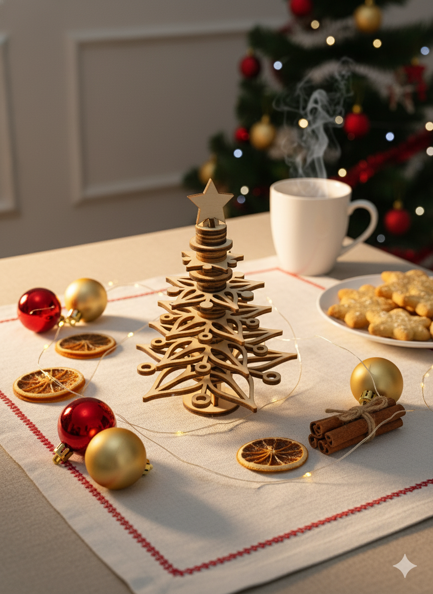 Sapin en bois petit