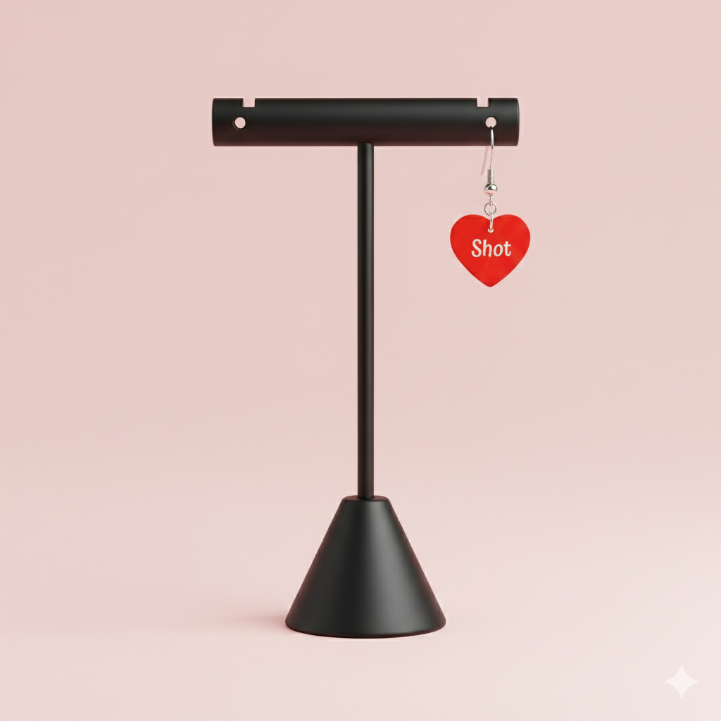 Boucle d'oreille feria opaque (+gravure)