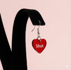 Boucle d'oreille feria transparent (+gravure)