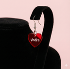 Boucle d'oreille feria transparent (+gravure)