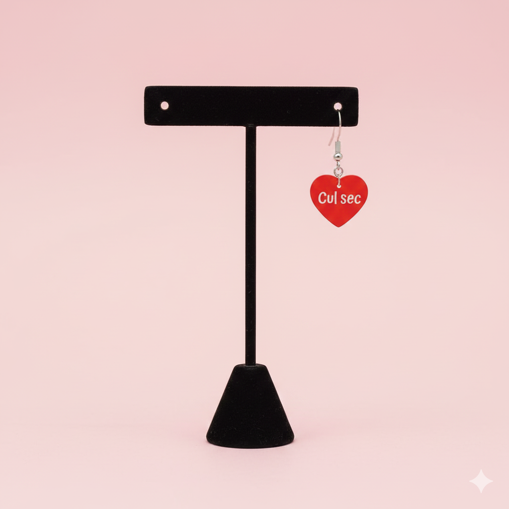 Boucle d'oreille feria opaque (+gravure)