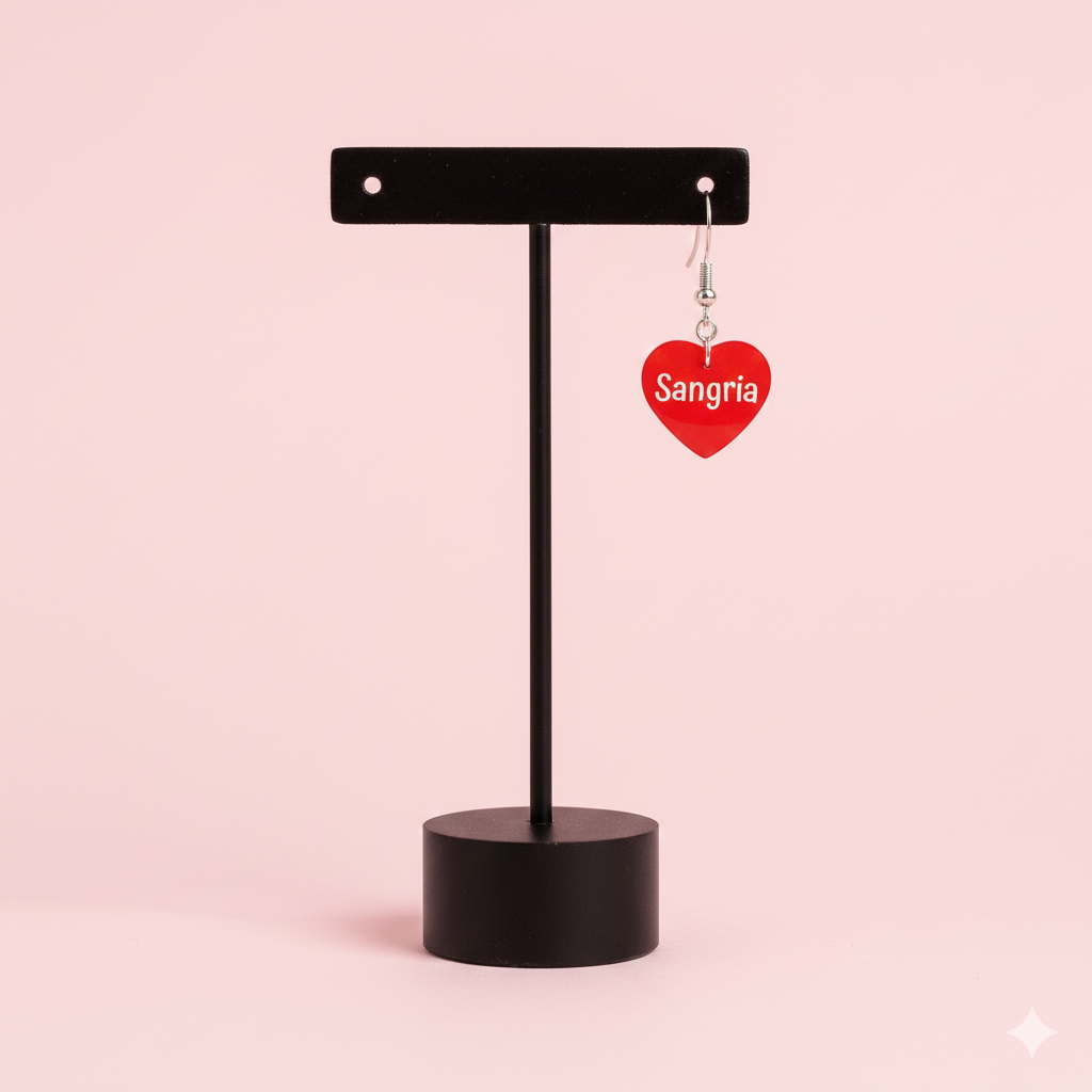 Boucle d'oreille feria opaque (+gravure)